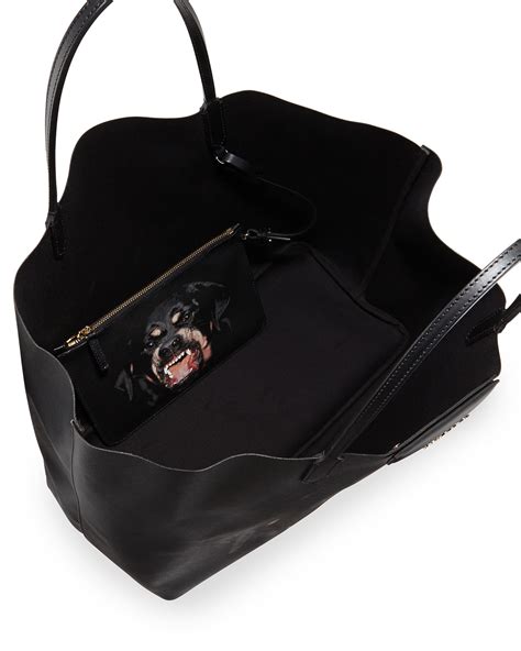 givenchy antigona rottweiler small coated canvas shopping tote bag|Givenchy Antigona Small .